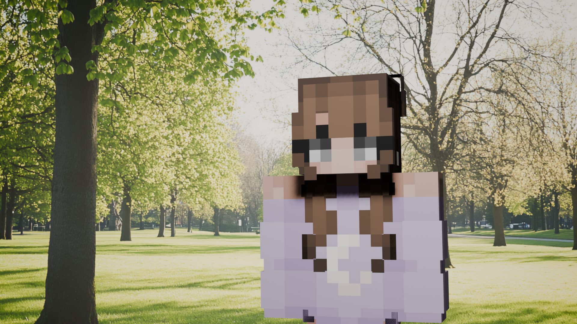 Another render of Minecraft Skin